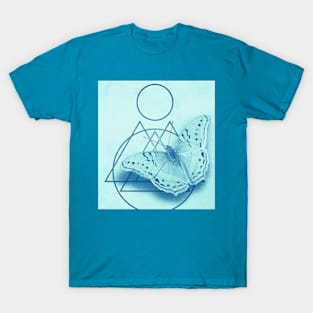 Butterfly in an abstract landscape T-Shirt